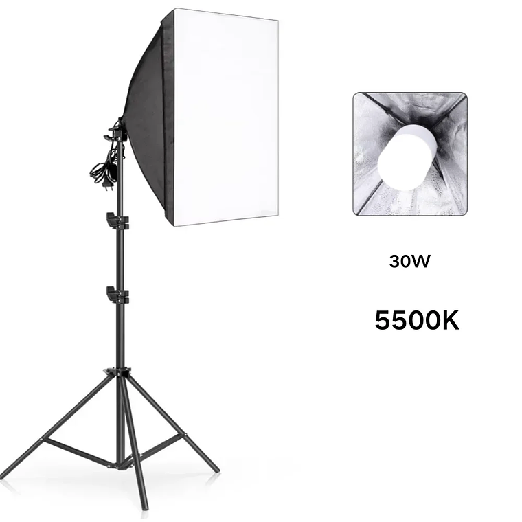 Kit de fotografía de luz Softbox, trípode de fotografía de 2M para luz de disco de caja suave Led de 45W, soporte de estudio fotográfico, iluminación, lámpara de grabación de vídeo 10