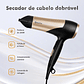 Secador de pelo profesional, 110/220V, 1800W, negro/dorado, de Brasil - thumbnail 7