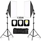 Kit de fotografía de luz Softbox, trípode de fotografía de 2M para luz de disco de caja suave Led de 45W, soporte de estudio fotográfico, iluminación, lámpara de grabación de vídeo - thumbnail 15