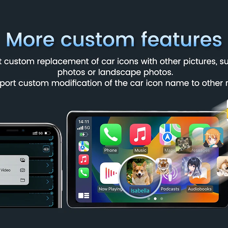 Carlinkit 4,0 CarPlay inalámbrico Android Auto cableado a adaptador inalámbrico para Vw Skoda Toyota Peugeot Kia Mazda IPhone teléfono Android 13
