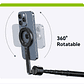 Ulanzi MG-003 Pro trípode magnético para palo Selfie para teléfono 1,36 m trípode Selfie extensible para iPhone 15 14 13 12 Vlog transmisión en vivo - thumbnail 12