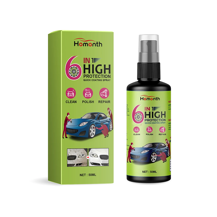 Homonth Car Polish Liquid Crystal Coating and Crystal Spray Polishing Waxing and Cleaning Refurbishing Agent 1