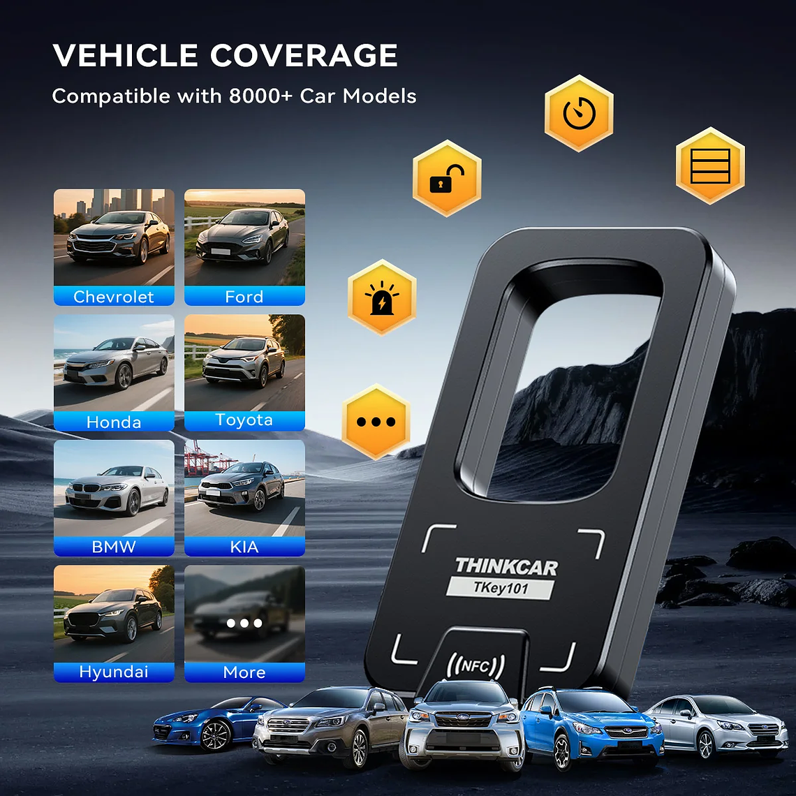 Programación de llaves THINKCAR THINKSCAN 689BT con KEY 101 Herramienta de diagnóstico automotriz Escáner OBD2 bidireccional Codificación de ECU CANFD DOIP 34 Restablecimiento completo Vida útil  13