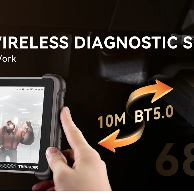 Programación de llaves THINKCAR THINKSCAN 689BT con KEY 101 Herramienta de diagnóstico automotriz Escáner OBD2 bidireccional Codificación de ECU CANFD DOIP 34 Restablecimiento completo Vida útil  16