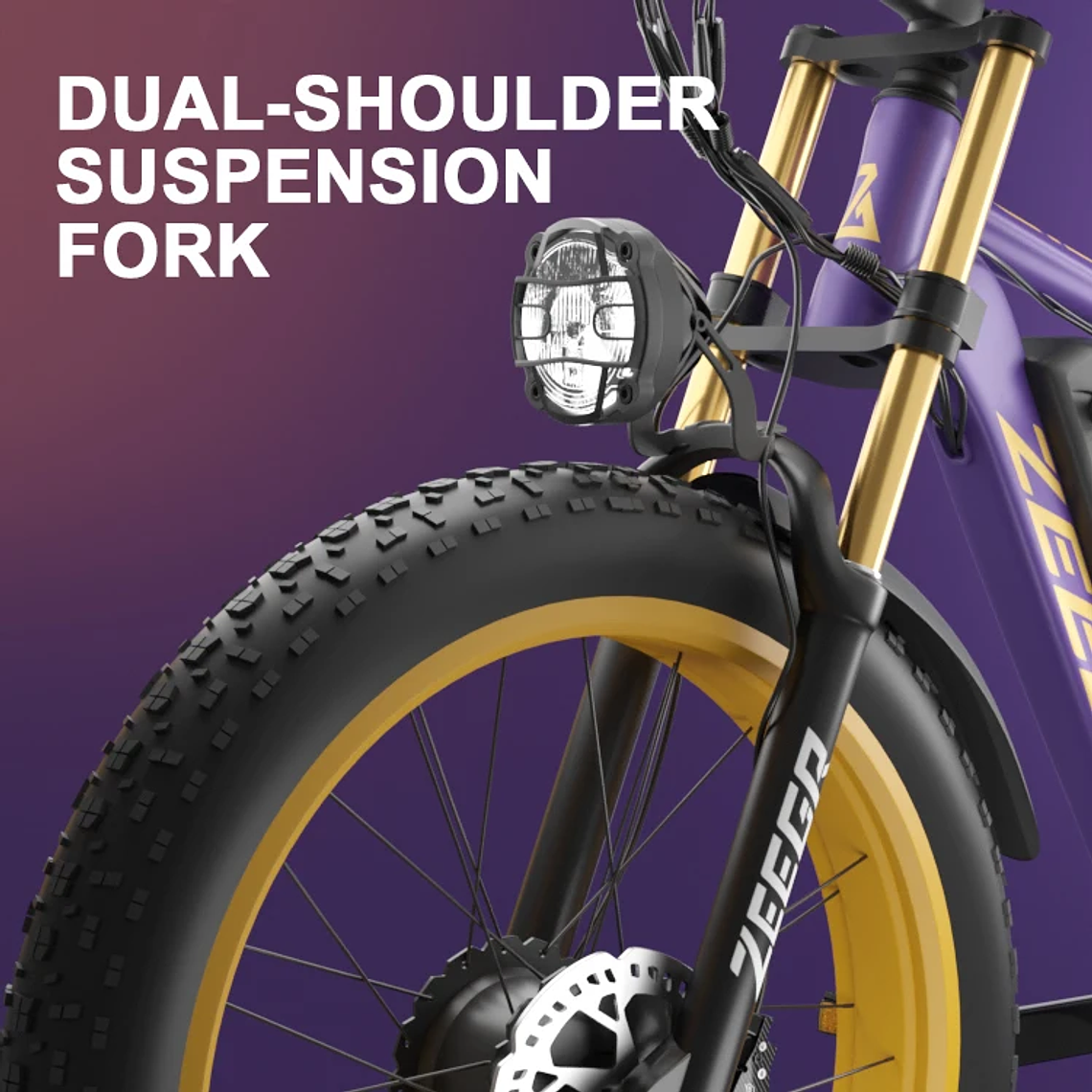 2000w Dual Motor Ebike 26inch 7speed Electric Fat Tire Bike 48v Electric Bike Wholesale Long Range Electric Mountain Bike 3