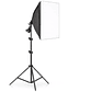 Kit de fotografía de luz Softbox, trípode de fotografía de 2M para luz de disco de caja suave Led de 45W, soporte de estudio fotográfico, iluminación, lámpara de grabación de vídeo - thumbnail 26