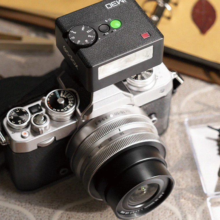 【Do Brasil】Godox iM30 Mini cámara Flash para cámaras Canon Fuiji f1-230 Sony zv1 zve10 Ricoh gr3 Nikon Panasonic Olympus Pentax 14