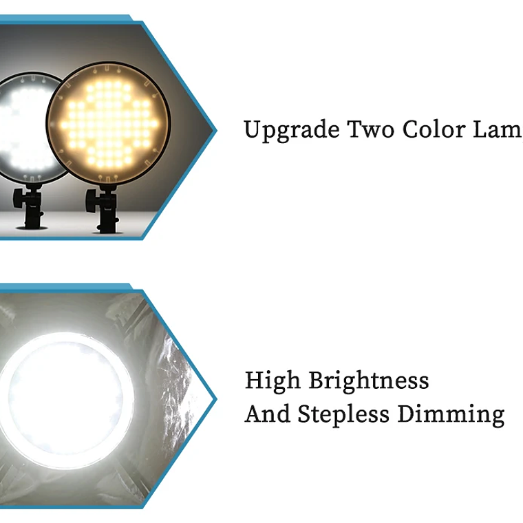 Kit de fotografía de luz Softbox, trípode de fotografía de 2M para luz de disco de caja suave Led de 45W, soporte de estudio fotográfico, iluminación, lámpara de grabación de vídeo 31