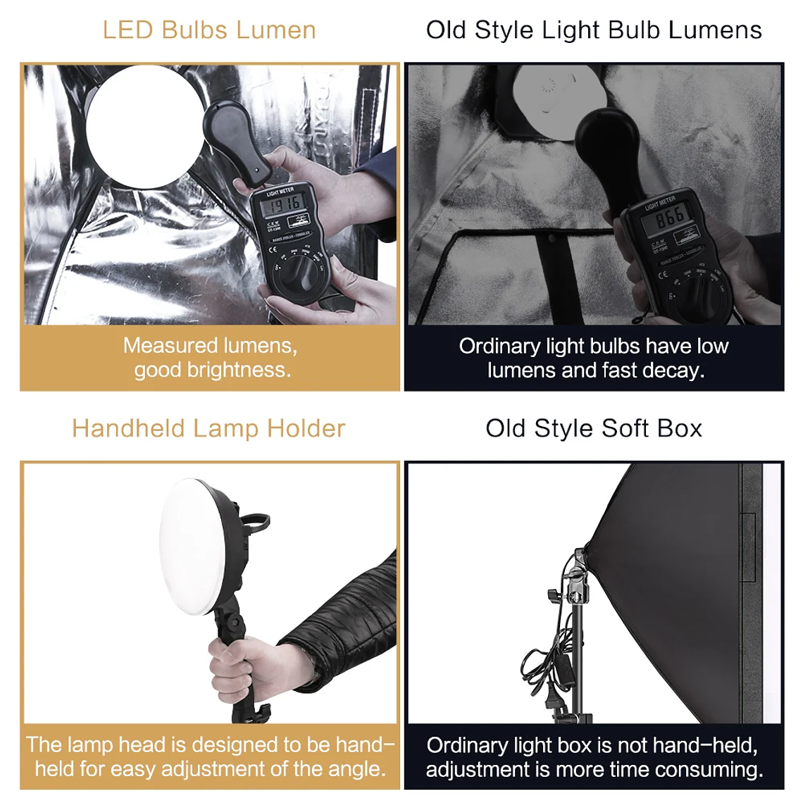 Kit de fotografía de luz Softbox, trípode de fotografía de 2M para luz de disco de caja suave Led de 45W, soporte de estudio fotográfico, iluminación, lámpara de grabación de vídeo 33