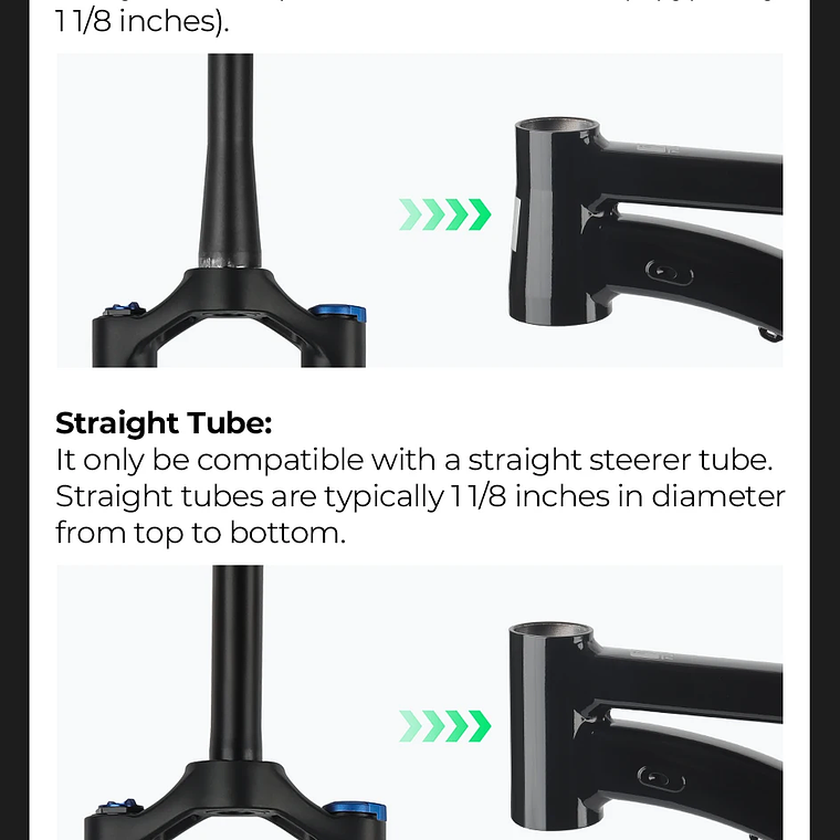 BOLANY R29 Horquilla de Bicicleta con Ajuste de Rebote Suspensión Delantera de Aire MTB 26/27.5/29 Pulgadas Recorrido de 120 mm Horquilla de 9x100mm Liberación Rápida Accesorios para Bicicletas Hor 31