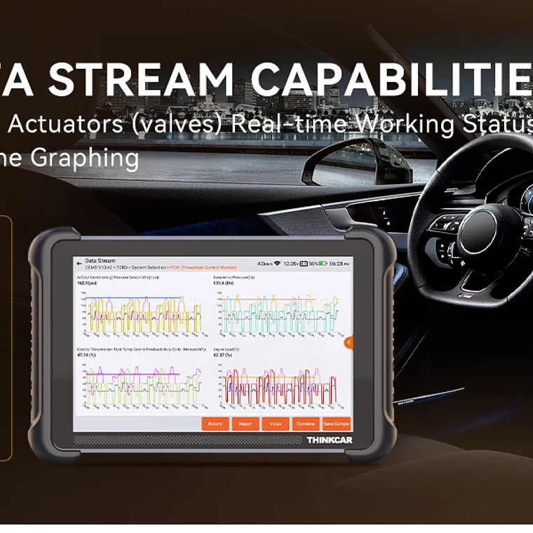 Programación de llaves THINKCAR THINKSCAN 689BT con KEY 101 Herramienta de diagnóstico automotriz Escáner OBD2 bidireccional Codificación de ECU CANFD DOIP 34 Restablecimiento completo Vida útil  44