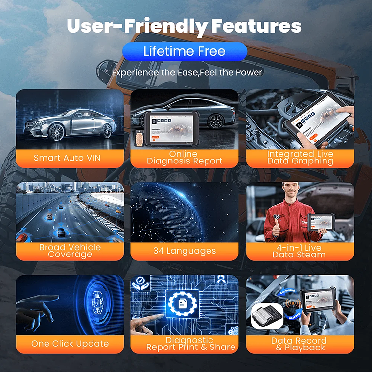 Programación de llaves THINKCAR THINKSCAN 689BT con KEY 101 Herramienta de diagnóstico automotriz Escáner OBD2 bidireccional Codificación de ECU CANFD DOIP 34 Restablecimiento completo Vida útil  46