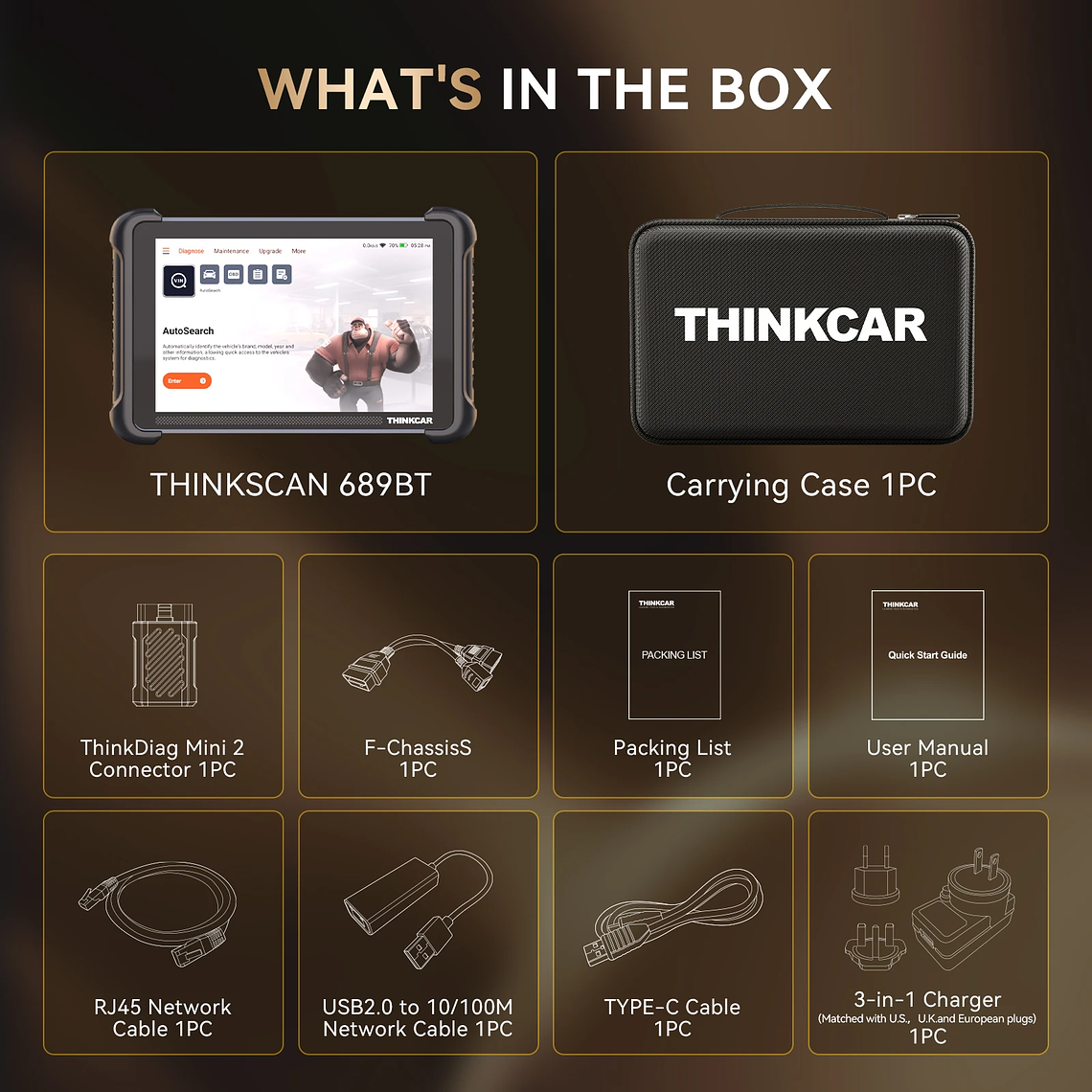 Programación de llaves THINKCAR THINKSCAN 689BT con KEY 101 Herramienta de diagnóstico automotriz Escáner OBD2 bidireccional Codificación de ECU CANFD DOIP 34 Restablecimiento completo Vida útil  49