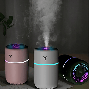 Mini Umidificador Purificador De Ar, Aromatizador, Ambiente Difusor, Climatizador, Led Colorido, Lk903