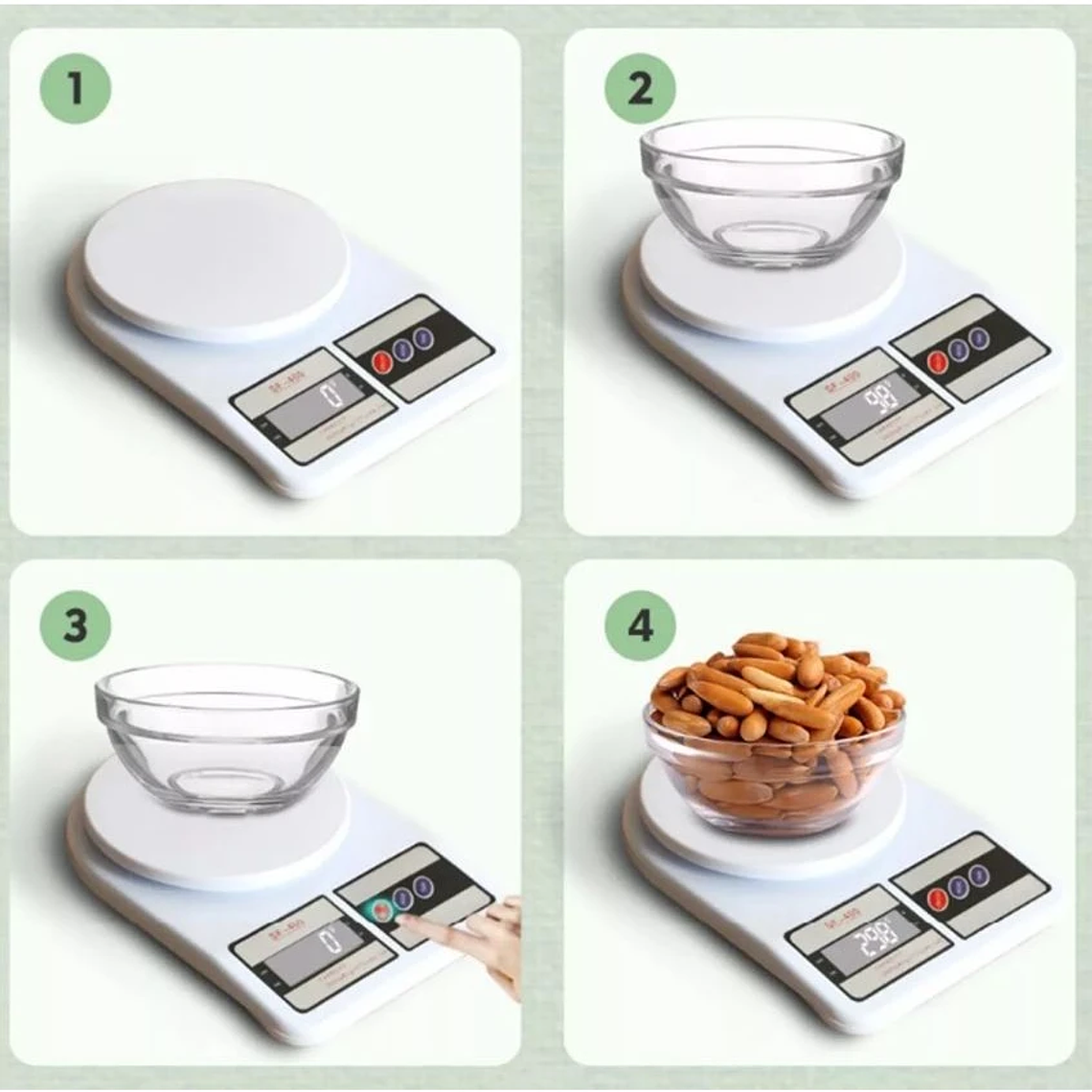 Balanca De zinc Digital, Alta precisión, 10kg 3