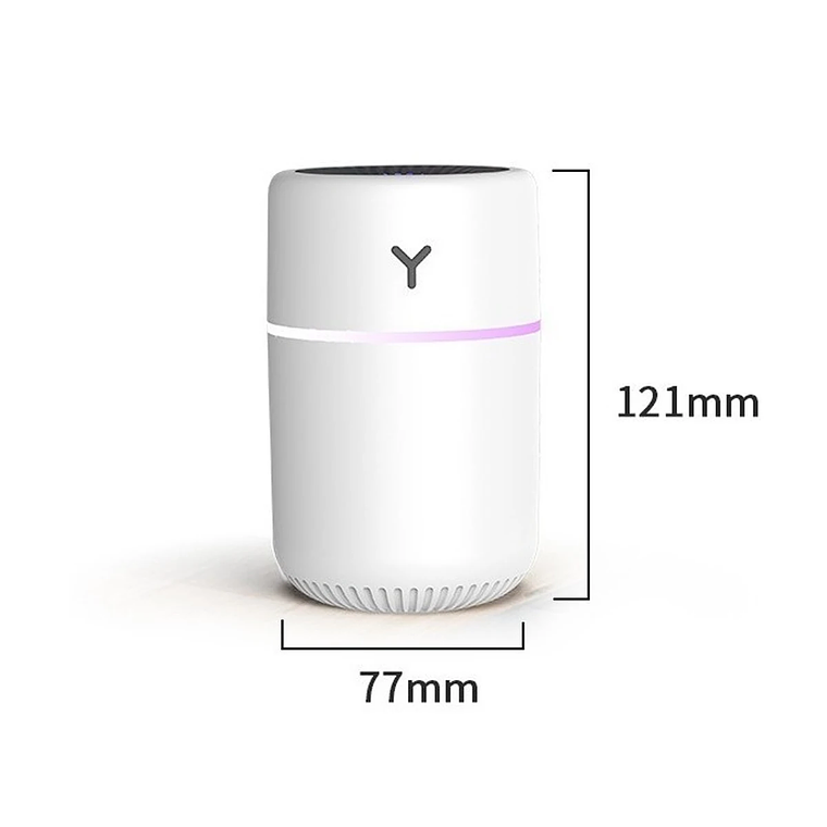 Mini Umidificador Purificador De Ar, Aromatizador, Ambiente Difusor, Climatizador, Led Colorido, Lk903 5