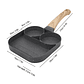 Mármol antiadherente de 3 agujeros para comida separada de huevos Rapida - Neverdie Store - thumbnail 5