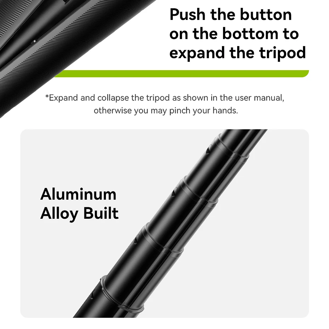 Ulanzi MG-003 Pro trípode magnético para palo Selfie para teléfono 1,36 m trípode Selfie extensible para iPhone 15 14 13 12 Vlog transmisión en vivo 17