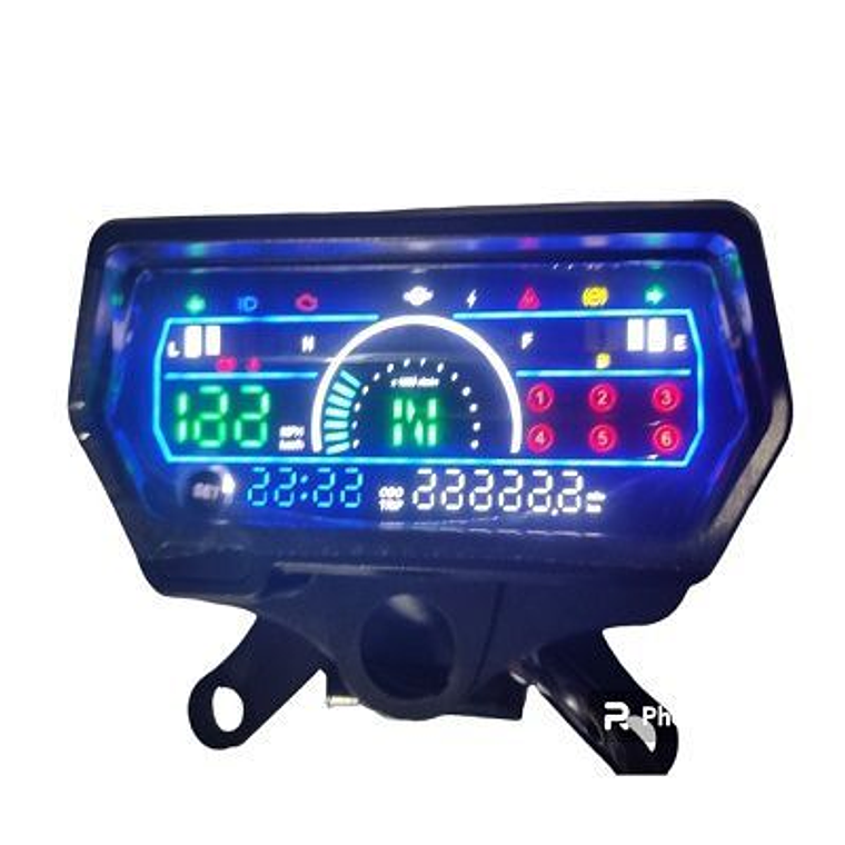 velocímetro digital  nkd 125 versión asia 1