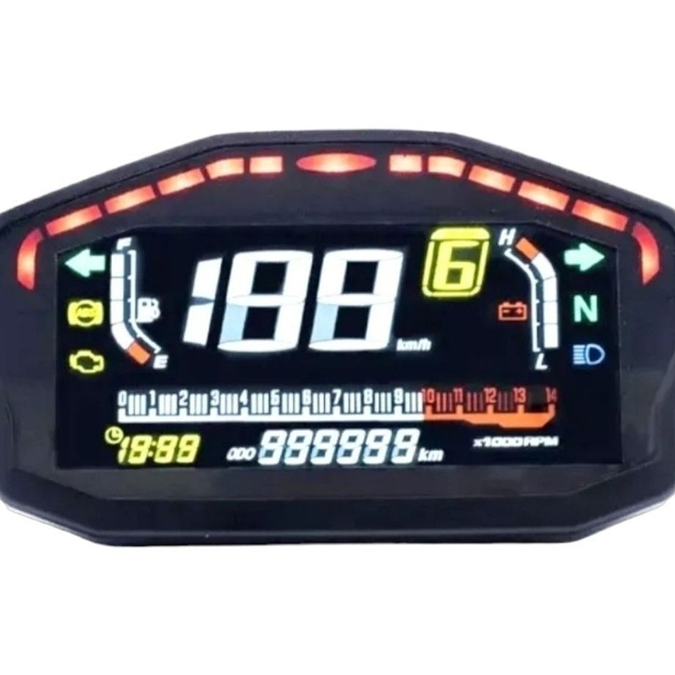 velocímetro digital versión ducati 1 1