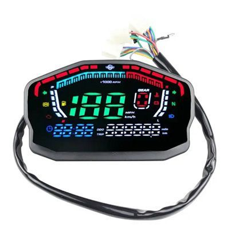 velocímetro universal ducati versión 2 1