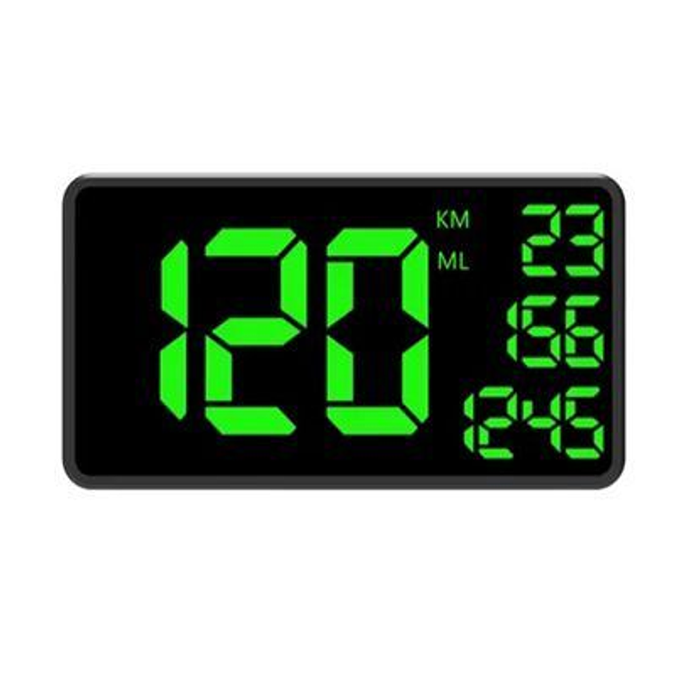 velocímetro auxiliar universal sensor gps carros 1