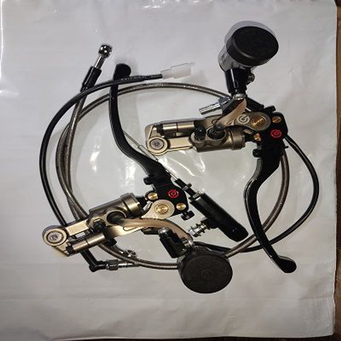 kit freno delantero y embrague rcs20 super motos 3