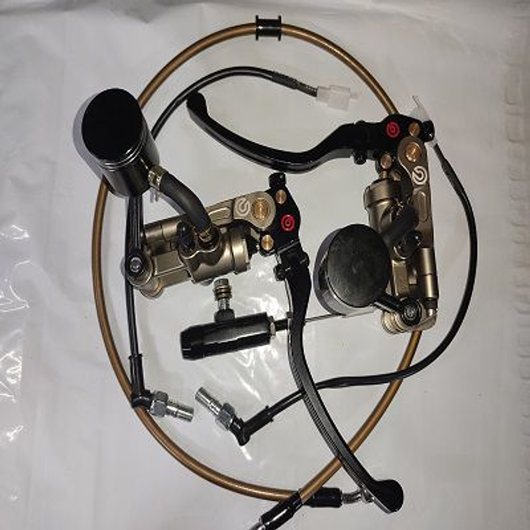 kit freno delantero y embrague rcs20 super motos 4