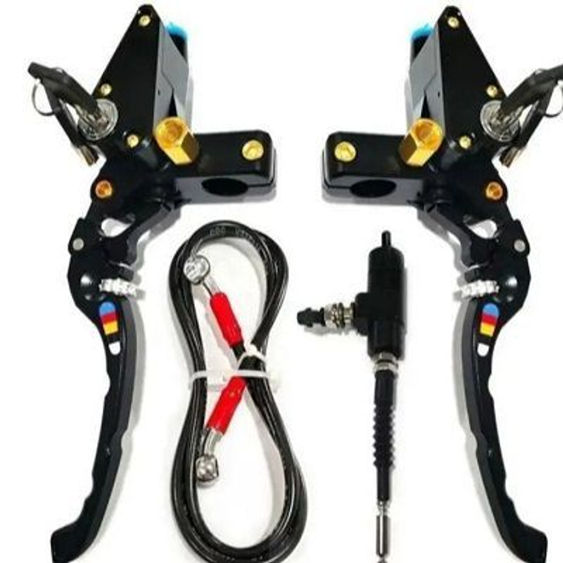 set de freno y embrague garrís original max 500 cc 1