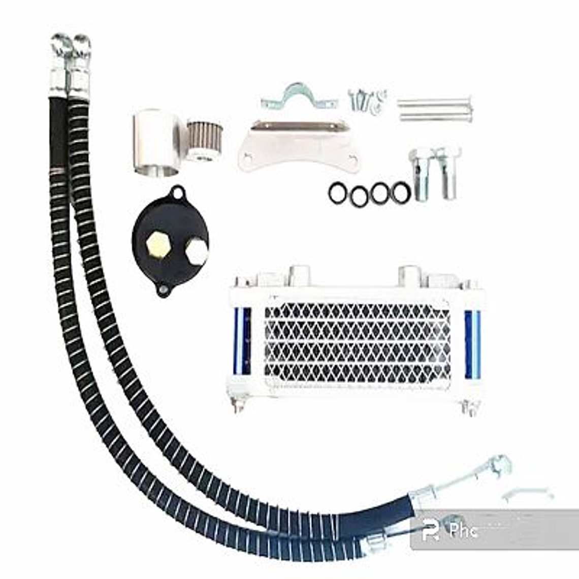 radiador enfriador de aceite para gixxer 1