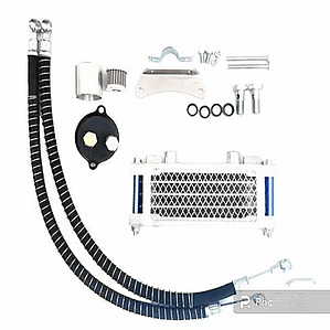 radiador enfriador de aceite para gixxer