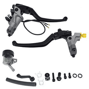 Freno delantero y embrague de guaya rcs 19 gris