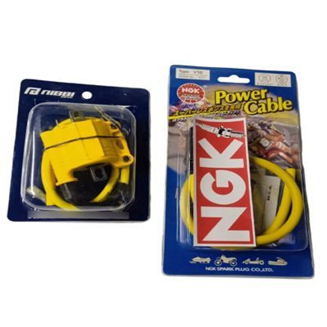 Set racing bobina de altaNibbi y cable alta ngk 1