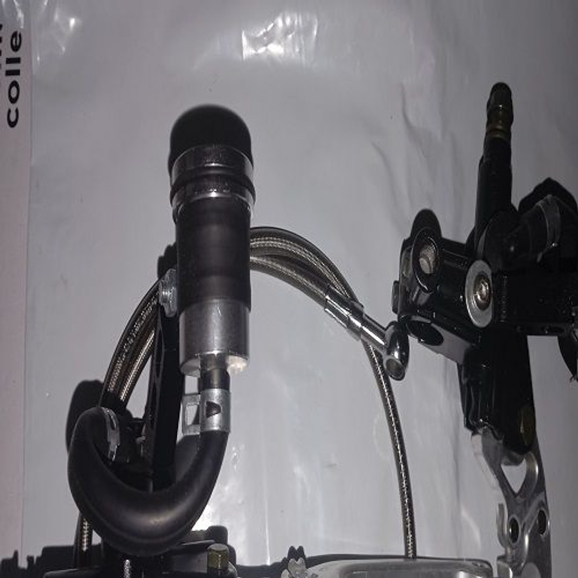 freno delantero y embrague hidráulico universal moto 3