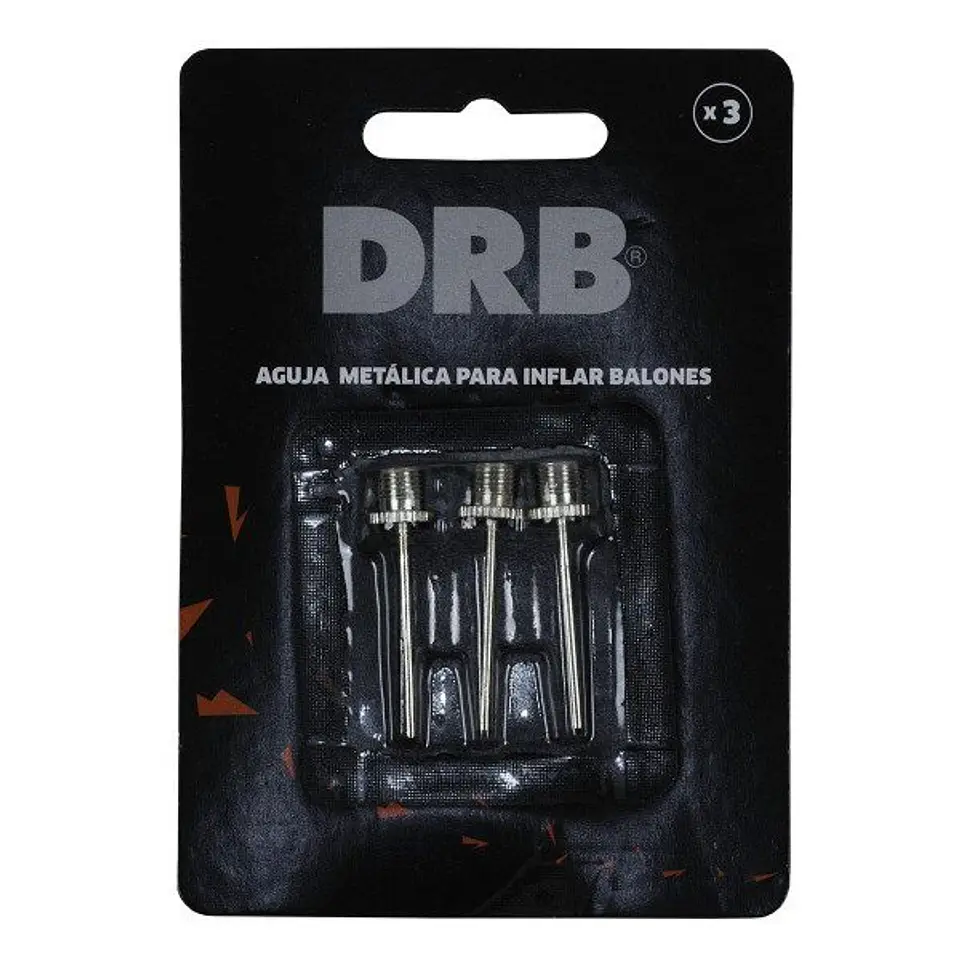 Aguja Metálica Blister 3 unidades 1