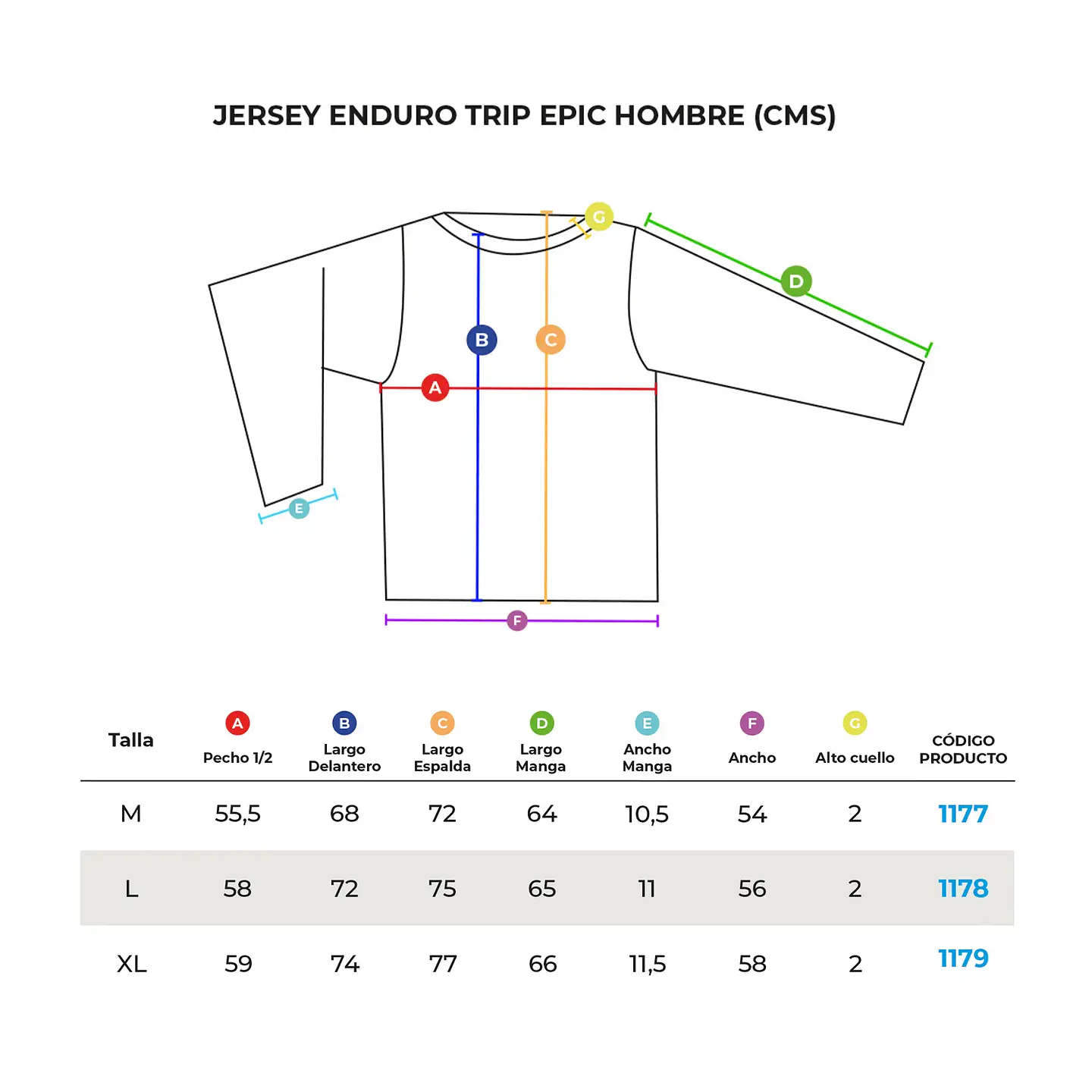 JERSEY ENDURO TRIP PUNK HOMBRE 3