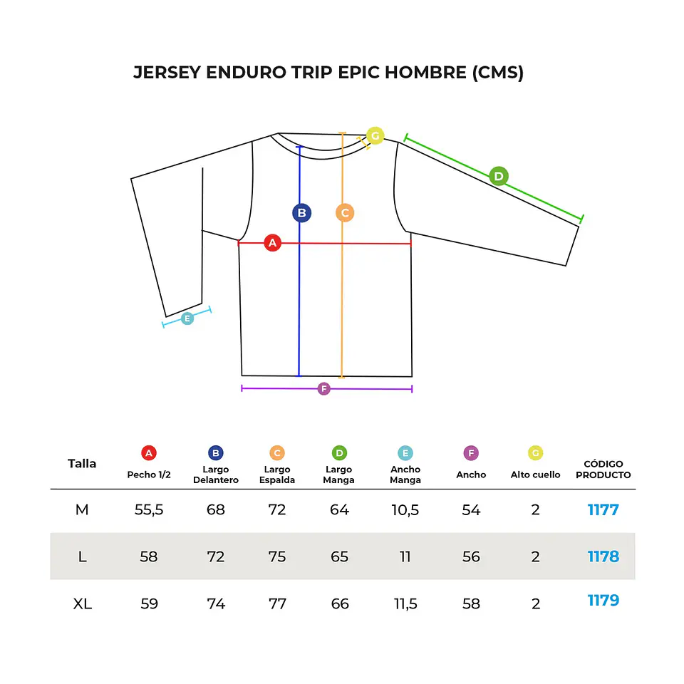 JERSEY ENDURO TRIP PUNK HOMBRE 3