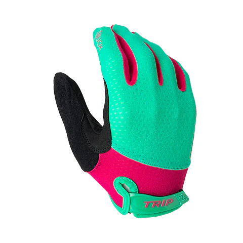 GUANTE LARGO TRIP BLUE/PINK