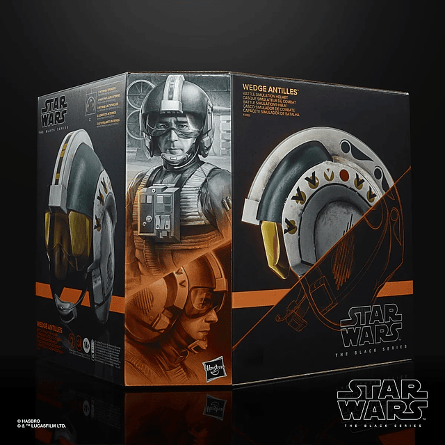 STAR WARS BLACK SERIES WEDGE ANTILLES CASCO SIMULADOR DE COMBATE