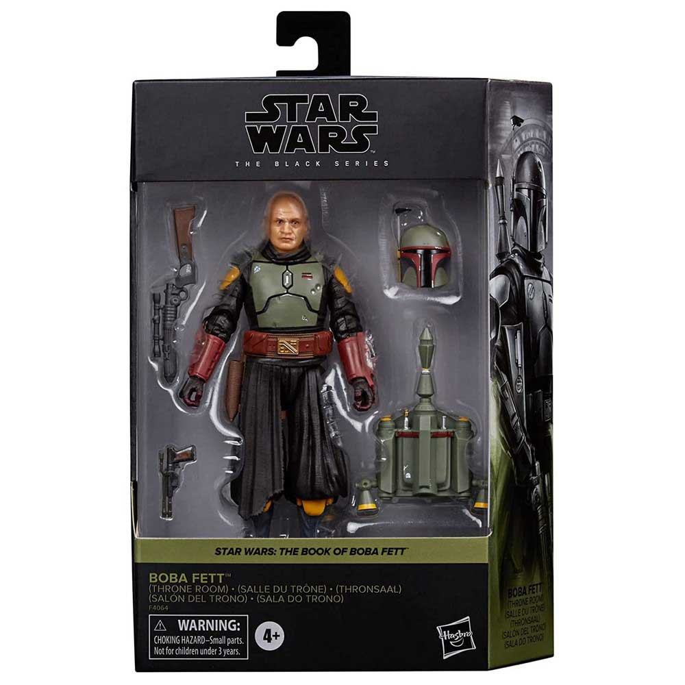 Star Wars Figura Bl Deluxe Boba Fett Salón del trono)