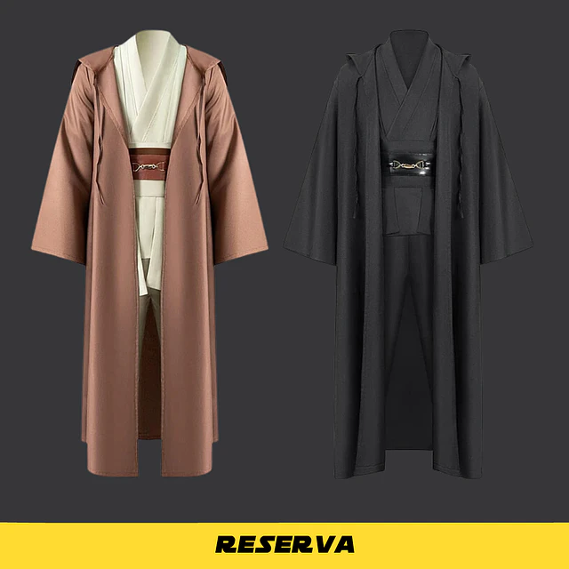 Vestimenta Jedi  Negro/ Café