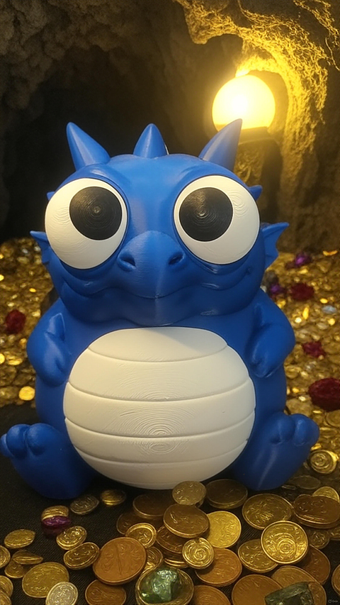 Mealheiro Dragão Azul