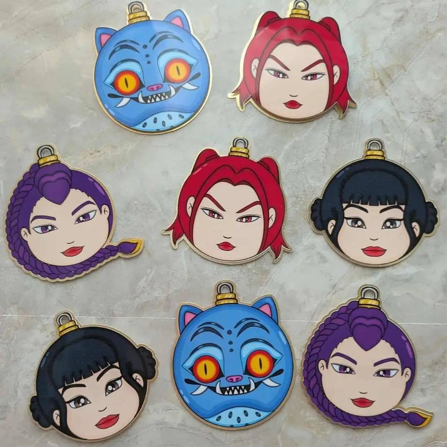 Esferas navideñas imprimibles 3