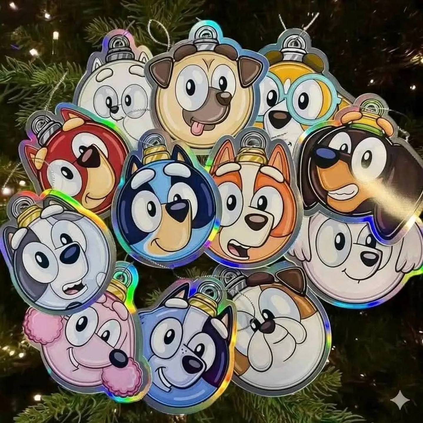 Esferas navideñas imprimibles 1