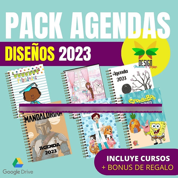 Mega Pack Agendas 2023 - 2024 + Regalos! 3