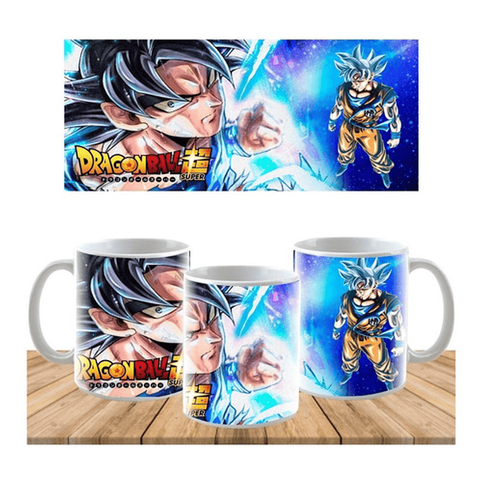 20 Plantillas Sublimación Tazas Dragon Ball #3 1