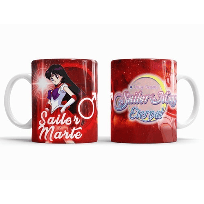 Plantillas Sublimación Tazas Sailor Moon Vol.2 3