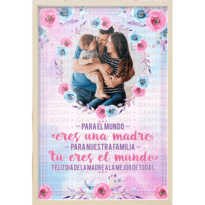 Kit Imprimible Cuadros Día De La Madre 3 | Editables Ppt 10