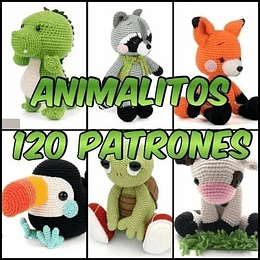 120 Patrones Hermosos Animalitos Amigurumis Tejidos Crochet