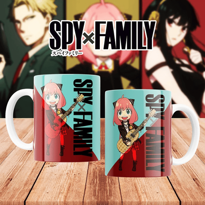 Plantillas Sublimación Tazas - Spy X Family 6